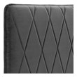 bed frame queen upholstered Modway Furniture Headboards Charcoal