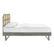 twin xl upholstered bed frame Modway Furniture Beds Gray