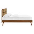 double cot for twins Modway Furniture Beds Walnut