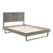 black queen platform bed Modway Furniture Beds Gray