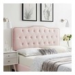 quilted headboards Modway Furniture Headboards Pink