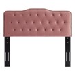 low floor bed frame Modway Furniture Headboards Dusty Rose