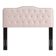 king bed metal frame with headboard Modway Furniture Headboards Pink