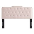 king bed metal frame with headboard Modway Furniture Headboards Pink