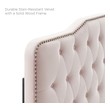 wall panel bed frame Modway Furniture Headboards Pink