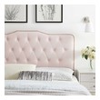 wall panel bed frame Modway Furniture Headboards Pink