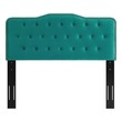bed with headboard and footboard Modway Furniture Headboards Teal