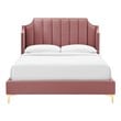 twin beds for adults Modway Furniture Beds Dusty Rose
