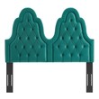 twin bed headboard with shelves Modway Furniture Headboards Teal