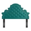 best cheap bed frames with headboard Modway Furniture Headboards Teal