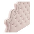 bed frame queen upholstered Modway Furniture Headboards Pink