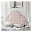 bed frame queen upholstered Modway Furniture Headboards Pink