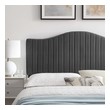 white headboard and footboard Modway Furniture Headboards Charcoal