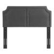queen size bed frame with headboard and footboard Modway Furniture Headboards Charcoal