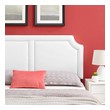 fabric bed frames queen Modway Furniture Headboards White