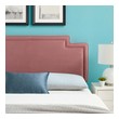 wall mounted upholstered king headboard Modway Furniture Headboards Dusty Rose