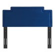 full bed frame with headboard and footboard Modway Furniture Headboards Navy