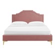 cheap twin platform bed frame Modway Furniture Beds Dusty Rose