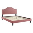 king upholstered bed frame with storage Modway Furniture Beds Dusty Rose