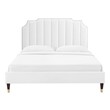 twin bed with under bed Modway Furniture Beds White
