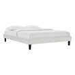 a twin size bed Modway Furniture Beds Light Gray