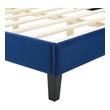 king wood storage bed Modway Furniture Beds Navy