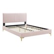 queen platform box spring Modway Furniture Beds Pink