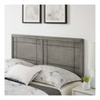 black frame bed queen Modway Furniture Beds Gray