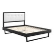 king size bed frame with headboard on sale Modway Furniture Beds Black White
