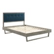 queen size bed Modway Furniture Beds Gray Azure