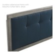 queen size bed Modway Furniture Beds Gray Azure