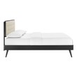 cheap king bed frames Modway Furniture Beds Black Beige