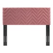 upholstered beds king Modway Furniture Headboards Dusty Rose