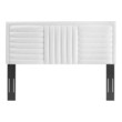 queen headboard leather Modway Furniture Headboards White