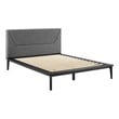 twin bed and box spring Modway Furniture Beds Black Gray