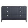 dark blue chest of drawers Modway Furniture Case Goods Blue