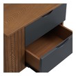 room farnichar Modway Furniture Case Goods Walnut Gray