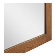 home goods oval mirrors Modway Furniture Case Goods Walnut