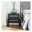 nightstand with file drawer Modway Furniture Case Goods Oak