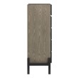 dark wood and white dresser Modway Furniture Case Goods Oak