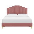 full twin bed Modway Furniture Beds Dusty Rose