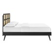 double twin bed set Modway Furniture Beds Black