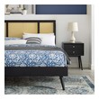 bed set for twin bed Modway Furniture Beds Black