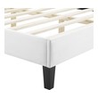 new bed frame queen Modway Furniture Beds White