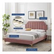 headboard bed set Modway Furniture Beds Dusty Rose
