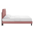 walnut bed Modway Furniture Beds Dusty Rose