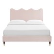 bed frame full double Modway Furniture Beds Pink