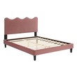 twin bed frame with mattress and box spring Modway Furniture Beds Dusty Rose