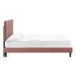 fabric queen bed frame with storage Modway Furniture Beds Dusty Rose