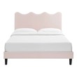 queen and twin bed in one room Modway Furniture Beds Pink